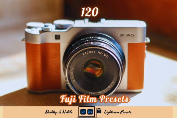 Download 120 FUJI FILM Lightroom Presets Bundle - Film lightroom presets Collection