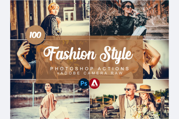 Download Fashion Style Photoshop Actions - Photo Collection