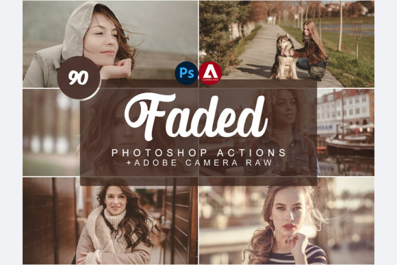 Download Faded Photoshop Actions - Photo Collection