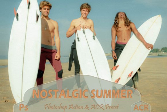 Download 10 Nostalgic Summer Photoshop Actions - Photo Collection