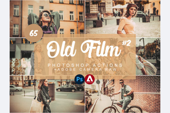 Download Old Film Photoshop Actions - Photo Collection