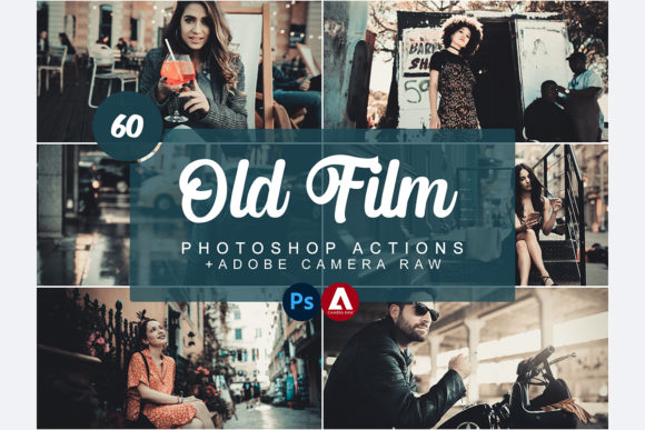 Download Old Film Photoshop Actions - Photo Collection