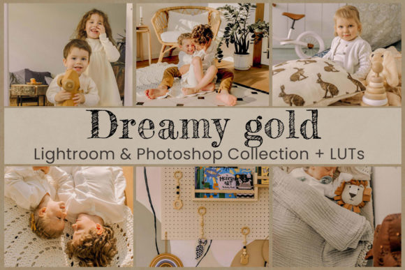 Download Dreamy Gold Lightroom Photoshop Actions - Photo Collection