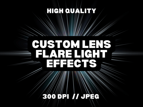 Download 50 Custom Lens Flare Light Effects - Premium Bundle