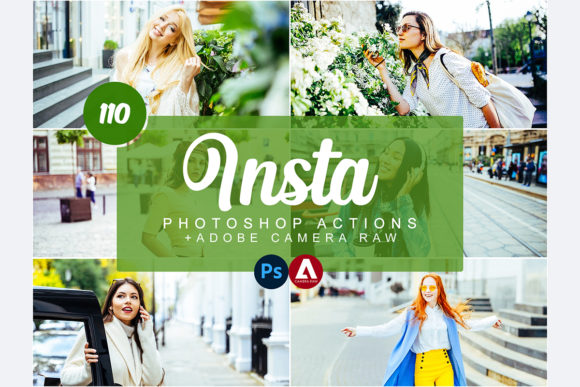 Download Insta Photoshop Actions and ACR Presets - Photo Collection