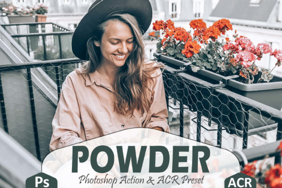 Download 10 Powder Photoshop Actions, ACR Presets - Photo Collection